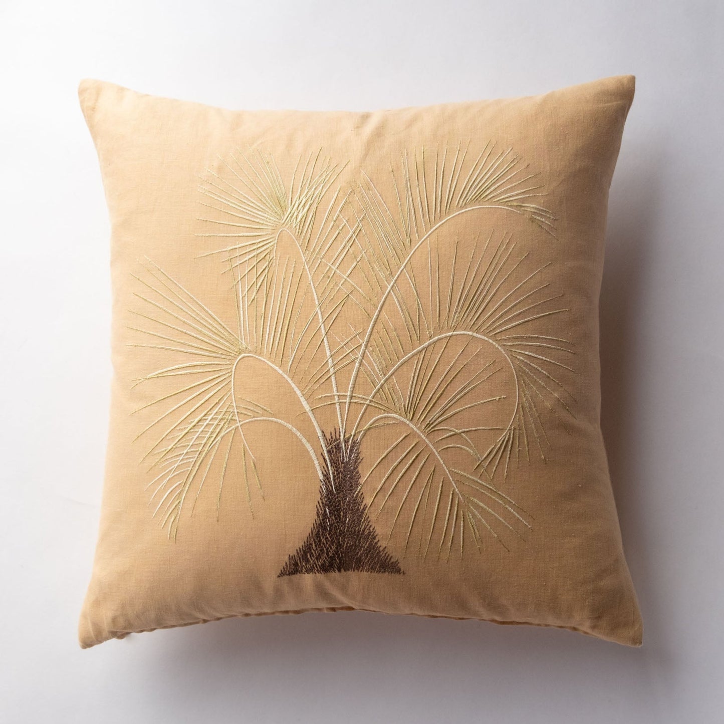 Parm tree / Linen Yellow