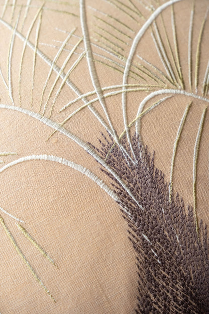 Parm tree / Linen Yellow