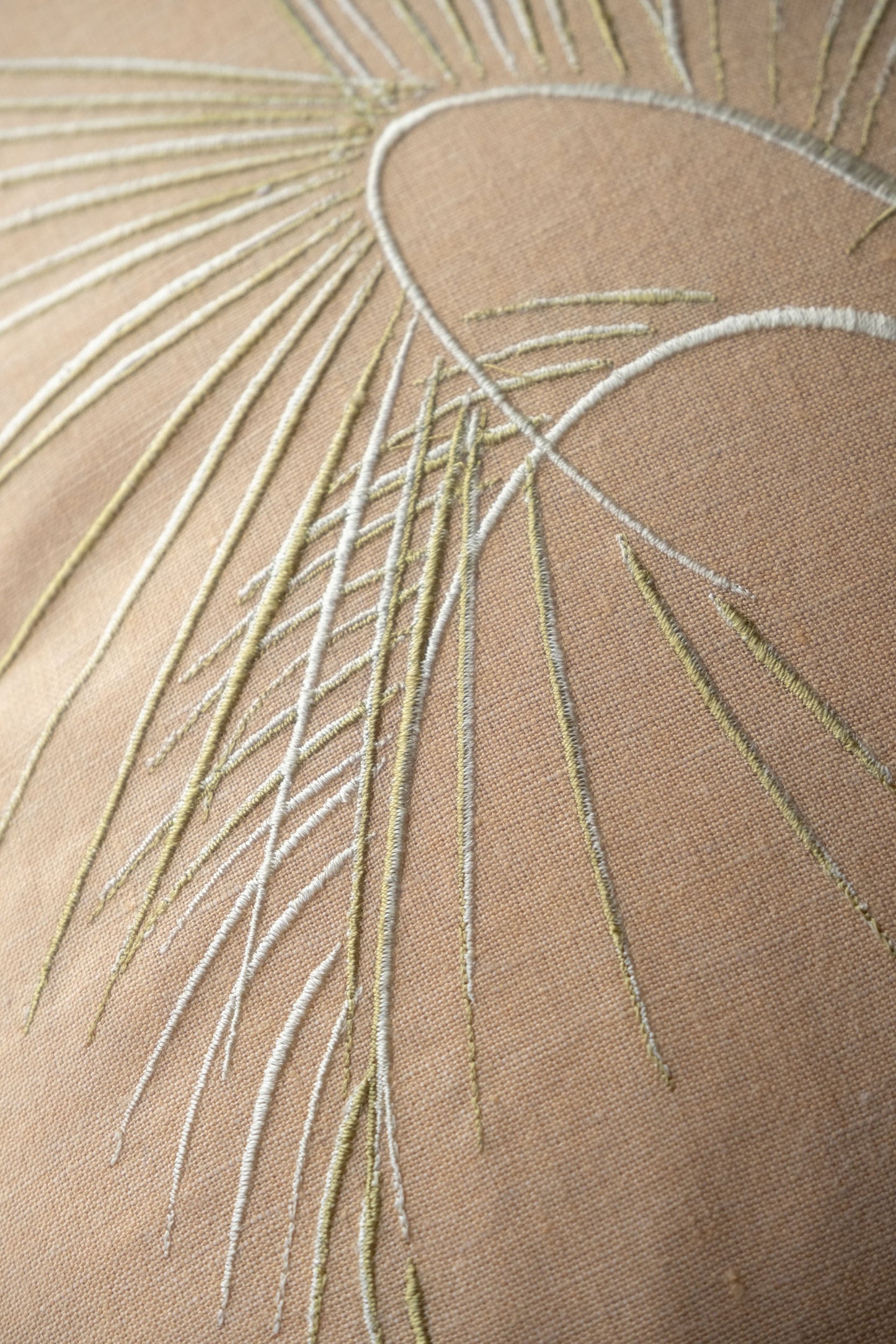 Parm tree / Linen Yellow