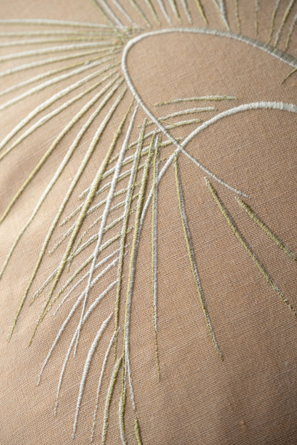 Parm tree / Linen Yellow