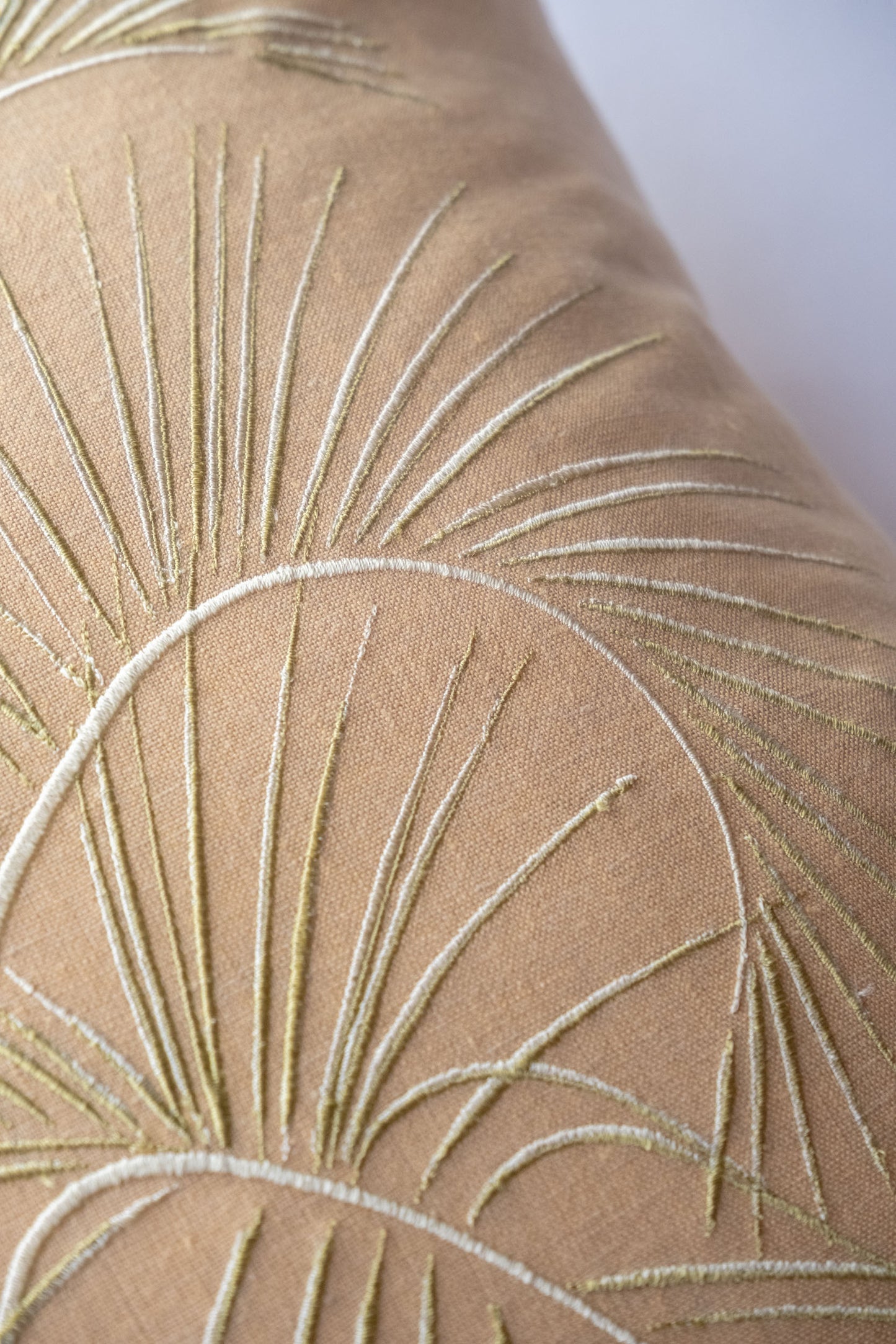 Parm tree / Linen Yellow